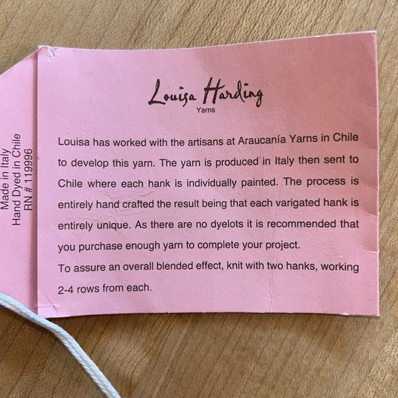 Louisa Harding Yarn. Grace Hand-Dyed. - Picture 3 of 4